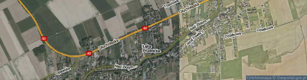 Zdjęcie satelitarne Szkolna ul.